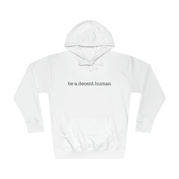 White - Unisex Fleece Hoodie