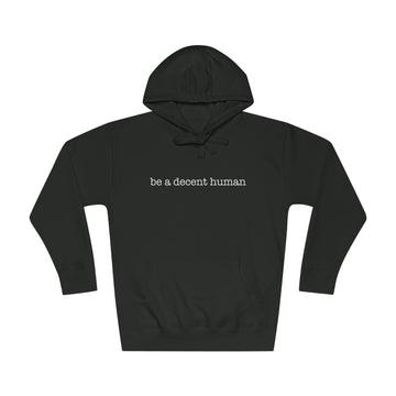 Black - Unisex Fleece Hoodie